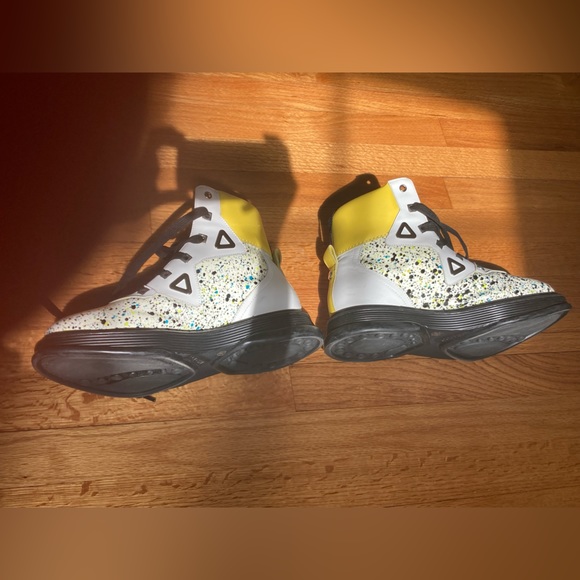 Jimmy Choo Galaxy Paint Splatter High-Top Smeakers - Picture 11 of 12